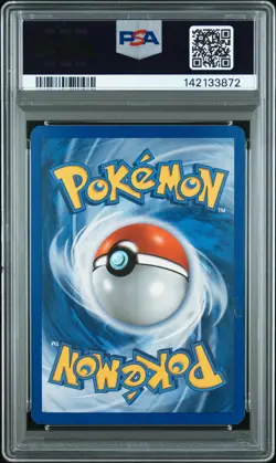 2006 POKEMON EX DRAGON FRONTIERS #1 AMPHAROS-REVERSE FOIL PSA 6 - Image 2