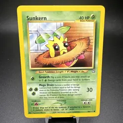 Pokemon TCG Sunkern Neo Genesis Set - Unlimited 78/111 WOTC Vintage! 2000! - Image 1