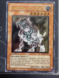 Ancient Gear Beast TLM-EN007 Ultimate Rare 1st Edition English Yu-Gi-Oh LP - Image 1