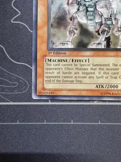 Ancient Gear Beast TLM-EN007 Ultimate Rare 1st Edition English Yu-Gi-Oh LP - Image 4