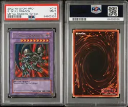 B. Skull Dragon MRD-018 Metal Raiders 1st - Ultra Rare YuGiOh - PSA 9 MINT - Image 3