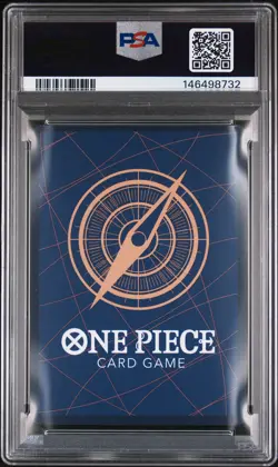 2025 ONE PIECE JPN OP13-CARRYING ON HIS WILL 3RD ANNIV-GOLD #004 SHANKS PSA 10 - Image 2