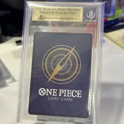 One Piece CCG Sabo Kingdoms of Intrigue Manga Alt Art OP04-083 BGS 10 Pristine - Image 2
