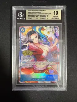 2023-24 One Piece S-CHN Boa Hancock OP07-051 SR 2nd Anni.#2 BGS Pristine10 -XD - Image 1