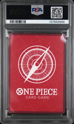 2025 ONE PIECE PROMOS DODGERS X ONE PIECE NIGHT #010 MONKEY D. LUFFY PSA 10 - Image 2