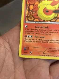 Pokemon Card TCG Flareon BW88 promo Old School 2013 Holo Foil Rare Black Star - Image 5