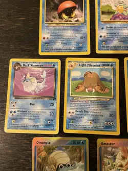 Pokemon TCG Aquapolis, Neo Destiny, Gym Heroes 13 Card Vintage Lot 3 Holos - Image 5