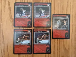 WWE Raw Deal Foil Card And Manager Interferes Lot - Image 2