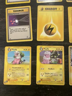 Pokemon TCG EX Sandstorm Flaaffy, Pidgey, Kabuto 25 Vintage Card Trainer Lot - Image 2
