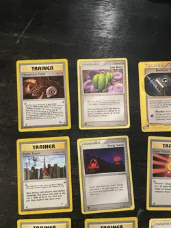Pokemon TCG EX Sandstorm Flaaffy, Pidgey, Kabuto 25 Vintage Card Trainer Lot - Image 4