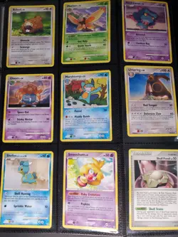 Huge Vintage Pokemon Binder Collection Lot of 100 Cards NM-LP - Image 2