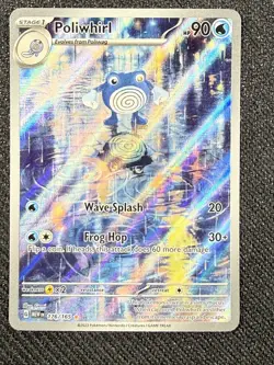 Poliwhirl 176/165 SV: Scarlet & Violet 151 Pokemon TCG NM A CARD - Image 1