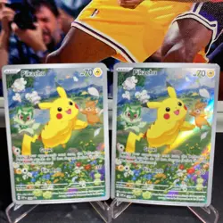 2024 Pokemon Card Lot Of (2) Pikachu Promo Holo 088, MINT - Image 2