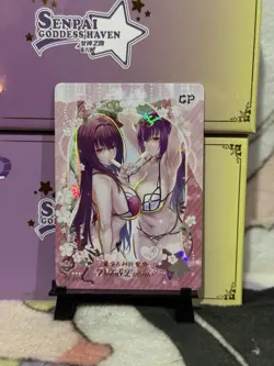 GODDESS STORY SENPAI HAVEN 6 CP-09 DIDO AND LITTORIO AZUR LANE ANIME WAIFU CARD - Image 1