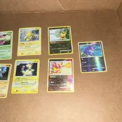 Pokemon TCG 13 Card Lot Charizard Chikorita Gyarados Meganium Holo - Image 4