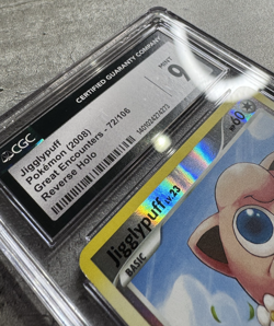 Pokemon Card Jigglypuff Rev Holo CGC 9 Mint, Great Encounters 72/106, 2008 (1) - Image 5