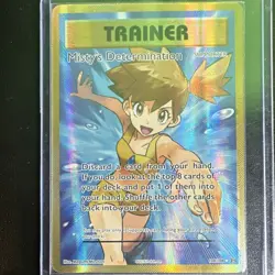 Pokemon Holo Trainer Supporter Misty's Determination Card Lot 2 Cards 2016 - Image 3