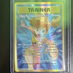 Pokemon Holo Trainer Supporter Misty's Determination Card Lot 2 Cards 2016 - Image 4