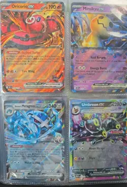 Pokemon TCG Binder Collection EX Cards And Jumbo EX Cards NM Condition - Image 2