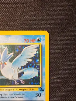 Pokemon Articuno Fossil Set 2/62 -Holo Rare - 1999 TCG Card WOTC English Wizards - Image 4