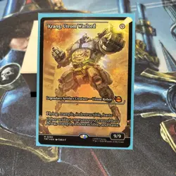 Magic The Gathering Krang Utrom Warlord Showcase Foil TMNT MTG - Image 1