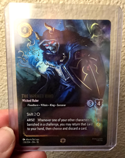 2025 Disney Lorcana EN 10 The Horned King Enchanted #226/204 - Image 1