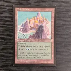 Teferi's Isle LP Mirage MI English Regular MTG - Image 1