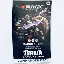 MTG Tarkir: Dragonstorm Commander Deck - Mardu Surge NEW SEALED - Image 1