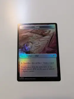 MTG - Clue 0018 Token (Foil) - Murders at Karlov Manor NM/M - Image 1