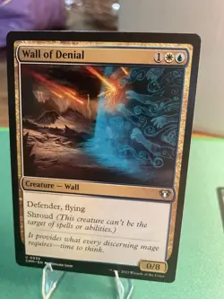 2023 / MTG Magic the Gathering Wall of Denial (939/1173) Commander Masters LP - Image 3