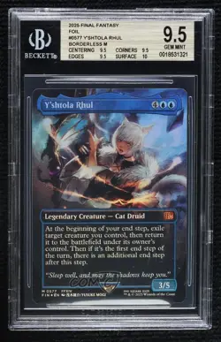 Y'shtola Rhul (Borderless) Foil Magic: Universes Beyond: Final Fantasy BGS 9.5 - Image 1