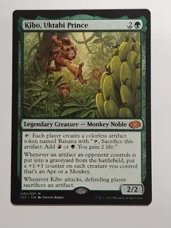 MTG Kibo, Uktabi Prince - Jumpstart 2022 Magic The Gathering NM - Image 1