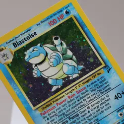 Pokemon TCG - Blastoise 2/130 Base Set 2 Holo Rare WOTC 1999 - EXC - Image 1