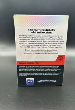 Pokemon Scarlet & Violet Prismatic Evolutions Booster Bundle Box Eevee English - Image 2