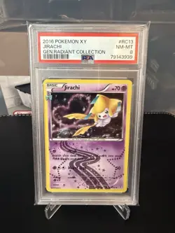 Jirachi RC13/RC32 PSa 8 Mint 2016 Pokemon XY Generations 20th Anniversary #3 - Image 1