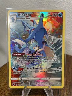 Pokemon TCG: Kingdra TG03/TG30 Astral Radiance Trainer Gallery Holo - LP - Image 1