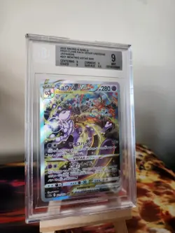 Mewtwo VSTAR TCG Pokemon Holo Rare 221/172 S12a Japanese BGS 9 Mint Graded - Image 1