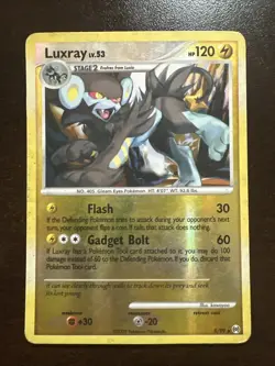 Luxray 5/99 Reverse Holo Rare Pokemon TCG Arceus HP - Image 1