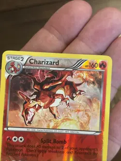 Pokemon Charizard Holo Rare 19/113 Legendary Treasures Reverse Foil Pokemon TCG - Image 2