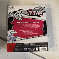 Pokemon TCG Scarlet & Violet White Flare Binder Collection BRAND NEW SEALED - Image 2
