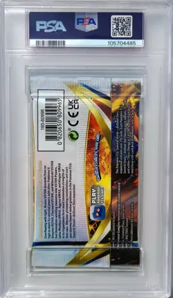 [PSA 9] 2022 POKEMON INTL SWSH BRILLIANT STARS CHARIZARD ART FOIL BOOSTER PACK - Image 2