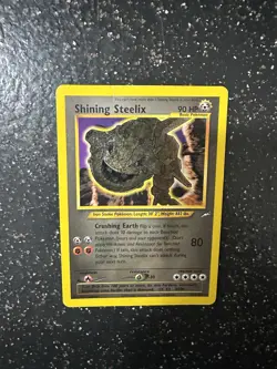 Pokemon Neo Destiny Unlimited- Shining Steelix Holo Secret Rare 112/105 - Image 1