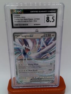 Lugia ex (017/034) - Pokemon TCG- CGC Graded , 8.5 NM/Mint + - Image 1