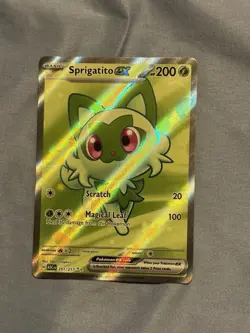 Pokemon TCG Sprigatito EX 251/217 Full Art Ultra Rare Holo Ascended Heroes - Image 1