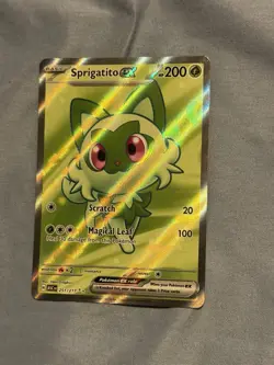 Pokemon TCG Sprigatito EX 251/217 Full Art Ultra Rare Holo Ascended Heroes - Image 2