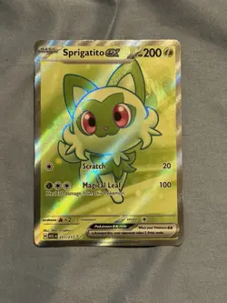 Pokemon TCG Sprigatito EX 251/217 Full Art Ultra Rare Holo Ascended Heroes - Image 3