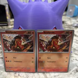 2x Sizzlipede 029/132 Reverse Holo Uncommon Mega Evolution Pokemon TCG 029/132 - Image 1