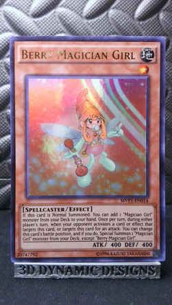 | Yugioh Berry Magician Girl MVP1-EN014 Ultra The Dark Side Of Movie NM 🔥 | - Image 1