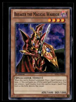 Yu-Gi-OBattle Pack: Epic Dawn #BP01-EN061 Breaker the Magical Warrior (Starfoil) - Image 1