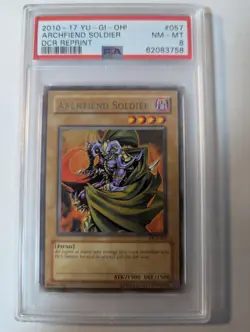 GRADED PSA 8 Archfiend Soldier DCR-057 Dark Crisis Unlimited - Image 1